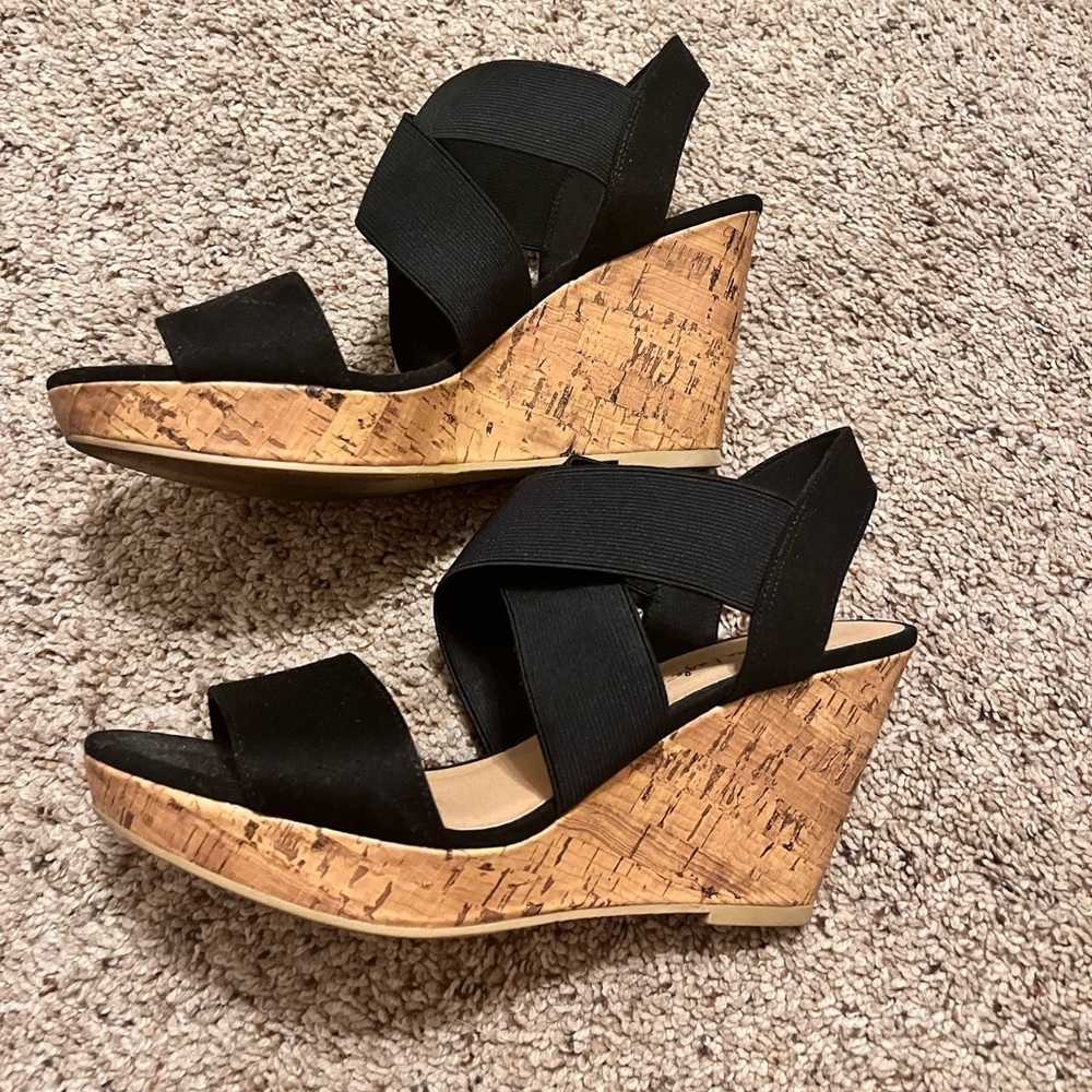 American Eagle Wedge Heel Sandals